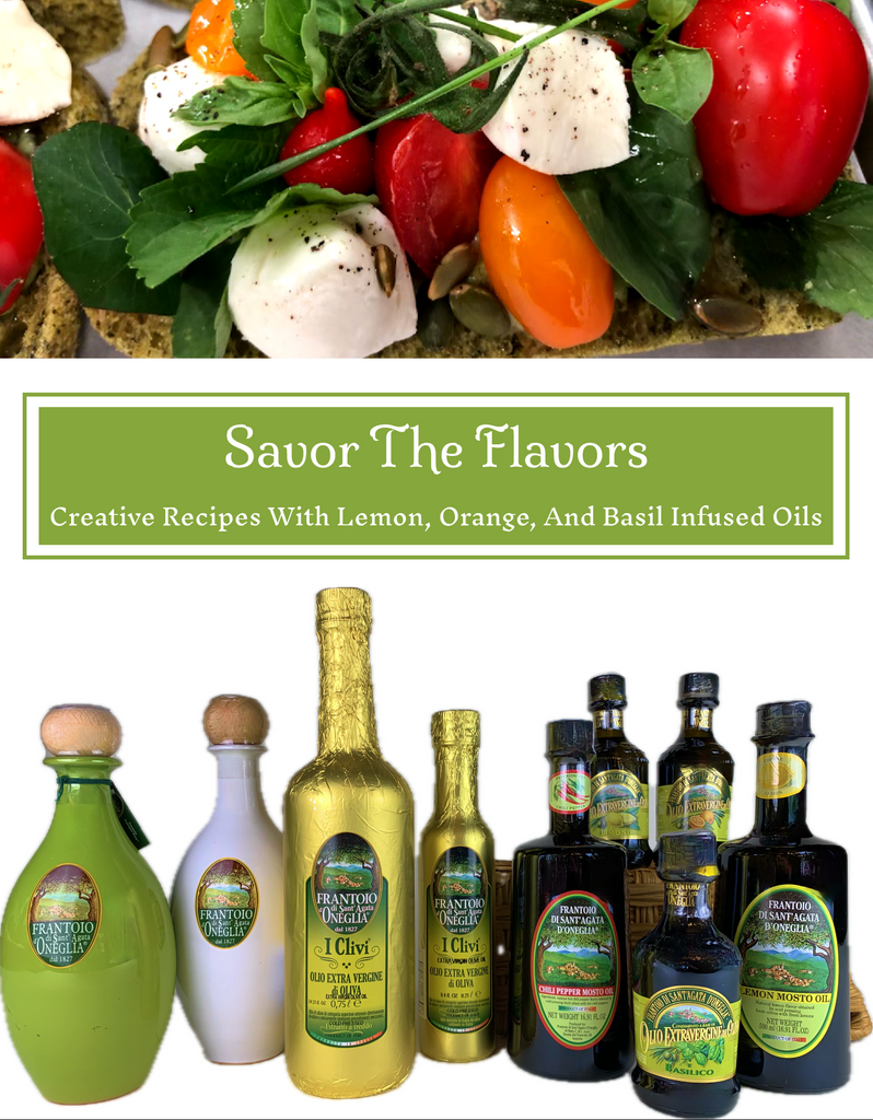 Savor the Flavors Creative Recipes with Lemon Orange and Basil