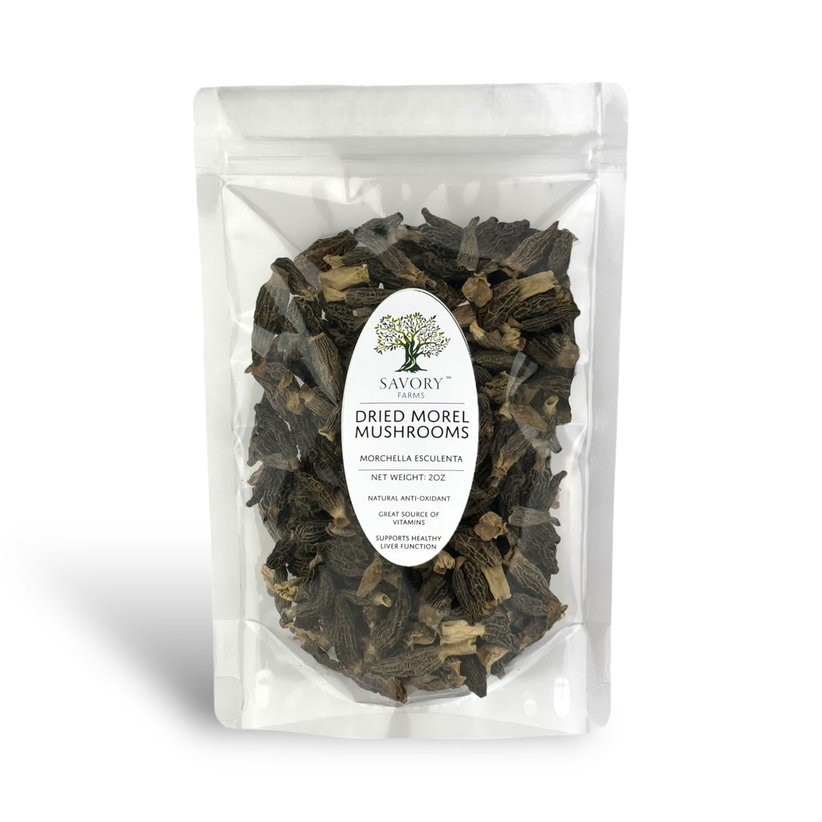 Dried Morel Mushrooms (Morchella Esculenta, 2oz)