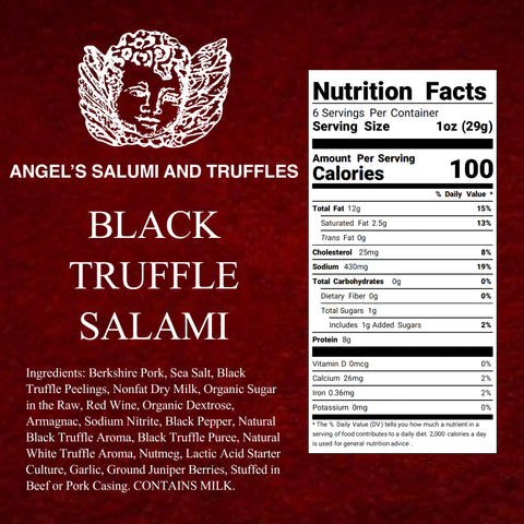 Black Truffle Salami (6.5oz)