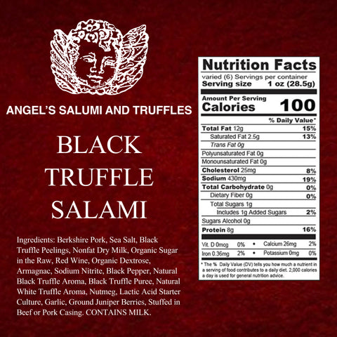 Black Truffle Salami (6.5oz)