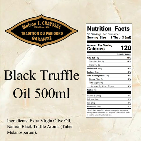 Black Truffle Olive Oil (100ml / 500ml)