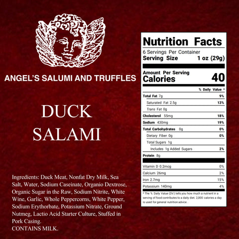 Duck Salami (5.5oz)