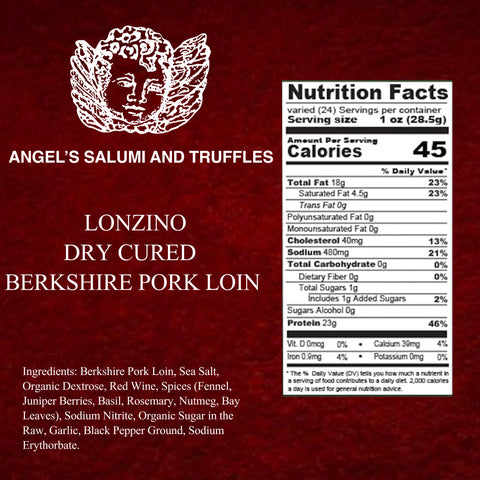 Berkshire Pork Lonzino (1lb)