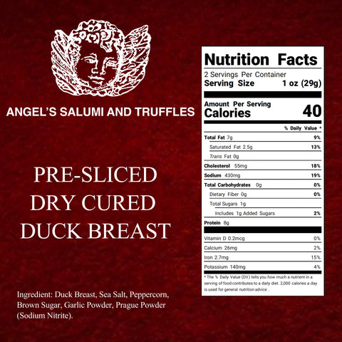 Pre-Sliced Duck Prosciutto (2oz)