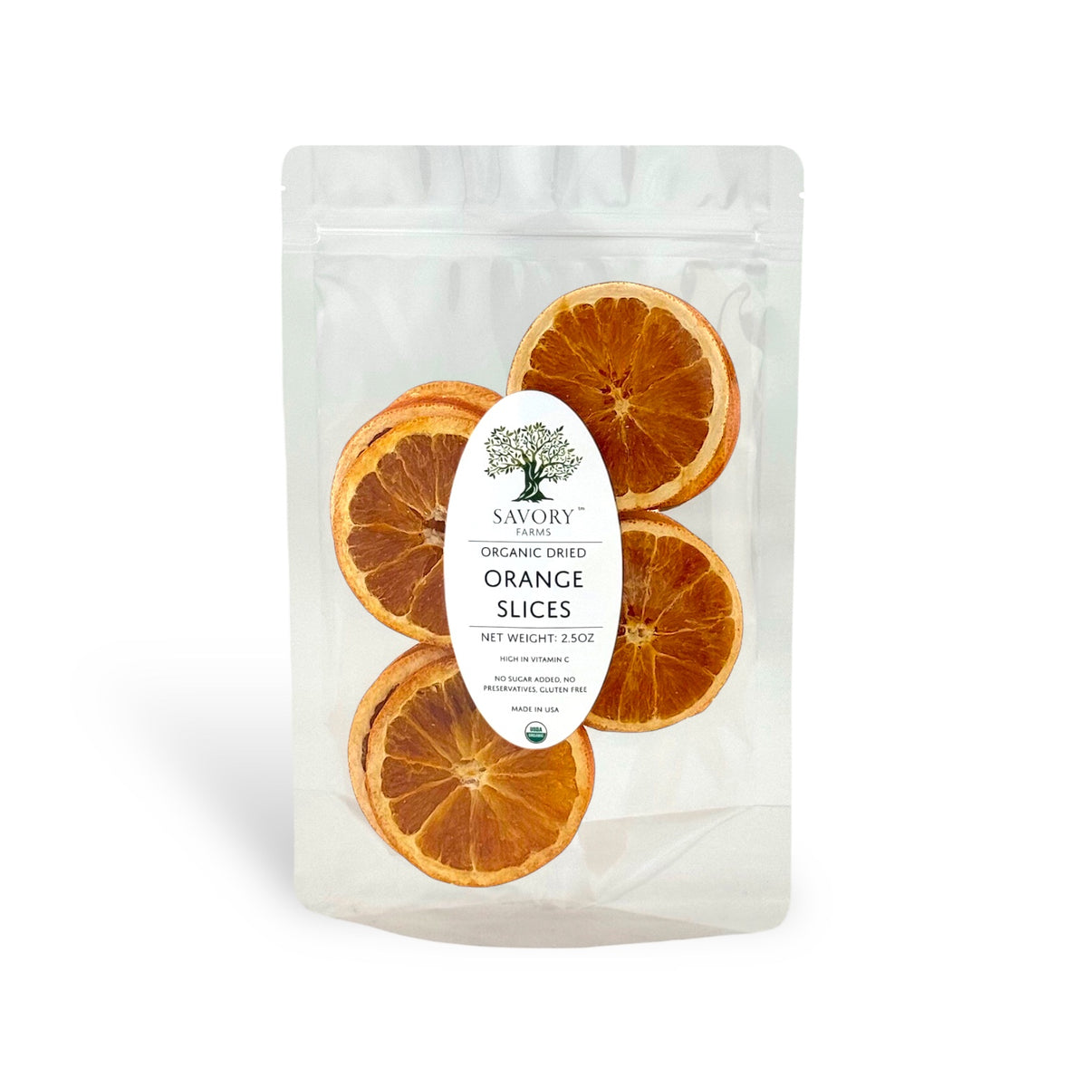 Organic Dried Orange Slices (2.5oz)