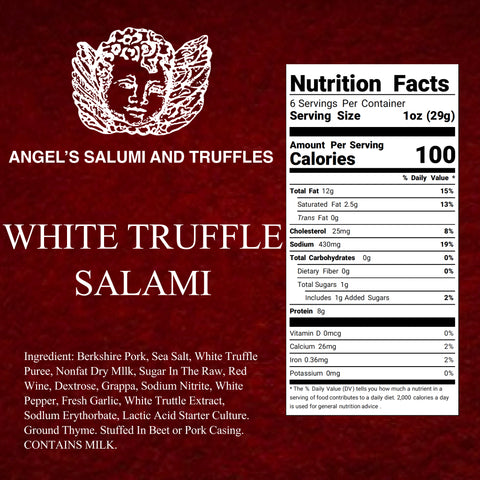 White Truffle Salami (6.5oz)