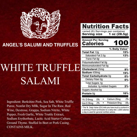 White Truffle Salami (6.5oz)